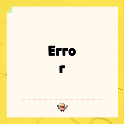 Error
